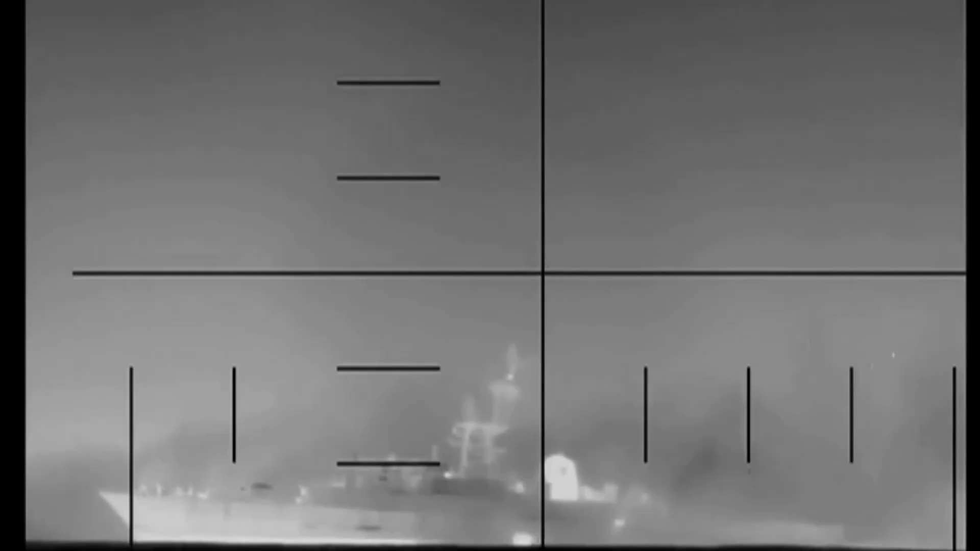 BREAKING - 💥 The US Department of War released footage showing an Iranian warship being struck by a...