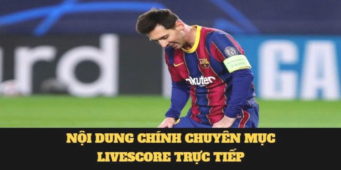 LIVESCORE - Cập nhật tỷ số bóng đá trực tuyến chuẩn xác



Chuyên mục livescore trực tiếp cung cấp t...