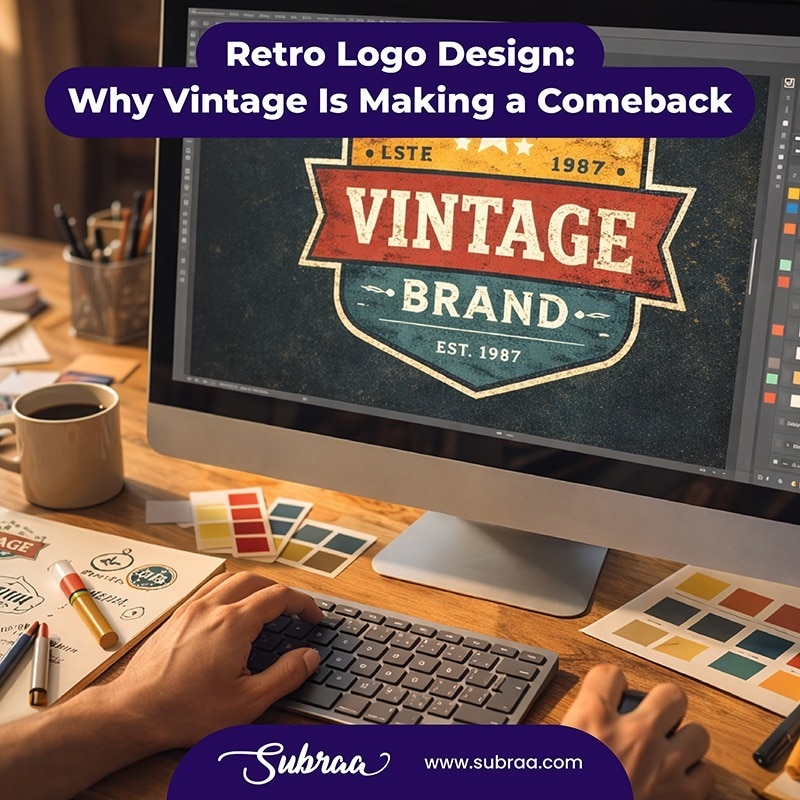 Retro Logo Design: Why Vintage Is Making a Comeback-Subraa

Branding and visual identity, trends con...