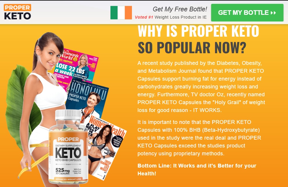❗❗❤️Shop Now❤️❗❗

Proper Keto Capsules Ireland
https://www.facebook.com/ProperKetoCapsulesIrelandRev...