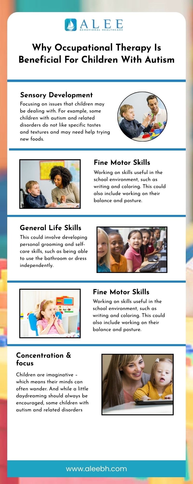 Why Occupational Therapy is Beneficial For Children With Autism

Occupational therapy is a service t...