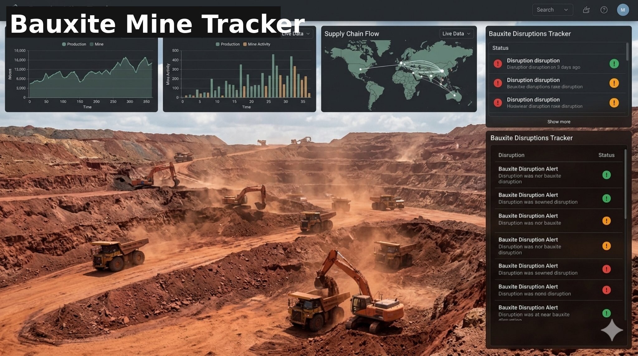 Bauxite Mine Tracker: A Simple Guide to Mining Activity, Supply Chain, and Market Disruptions.

In t...