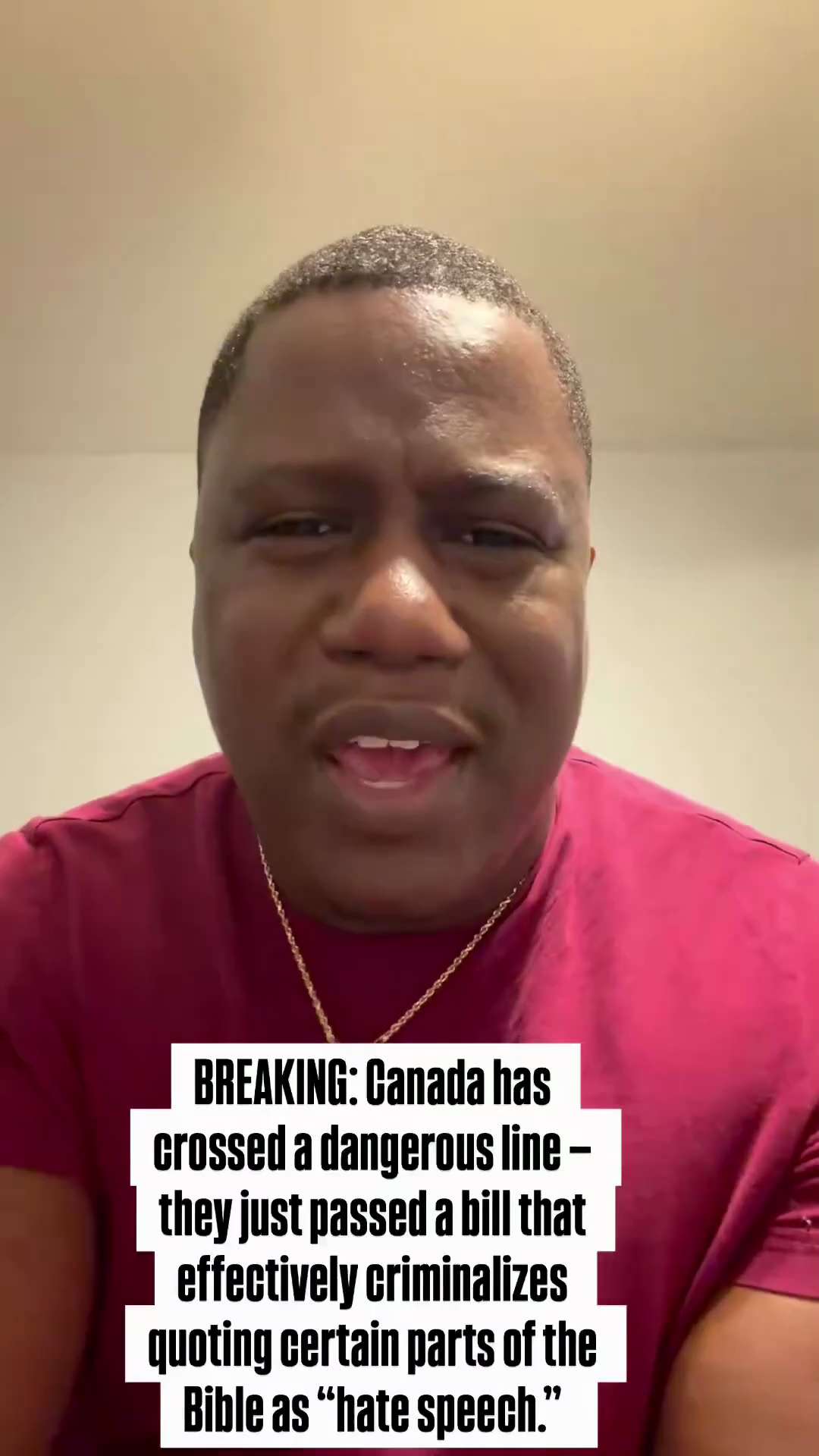 🚨BREAKING: Canada has crossed a dangerous line — they just passed a bill that effectively criminali...