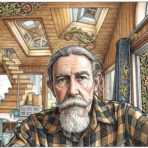 Artist, Life imitates Art. Semper Supra. Nunquam Ante Numquam Iterum, WWG1WGA. American. Only fluent in English.