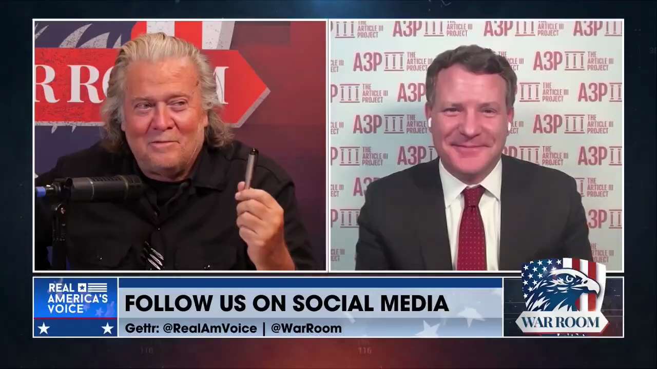 Steve Bannon on GETTR: MIKE DAVIS: Pam Bondi did a phenomenal job.

She w...