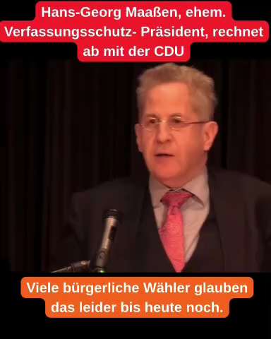 HG #Maaßen rechnet mit #CDU ab: „ #Brandmauer ist verfassungsfeindlich“
