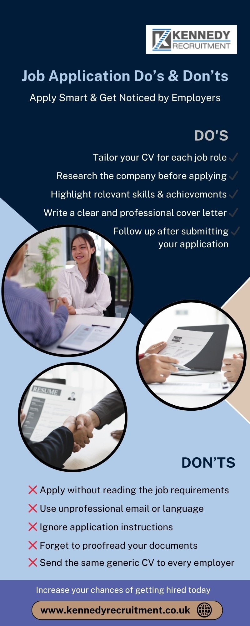 Smart Job Application Tips To Get Noticed By Employers

Belfast recruitment agencies help job seeker...