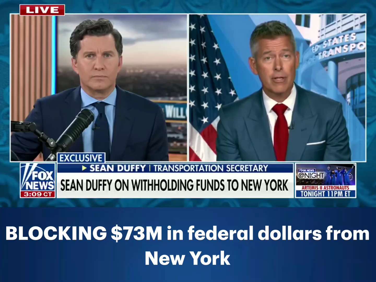 🚨 Trump Administration blocks $73M in federal highway funds from New York for issuing commercial dr...