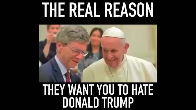 They hate President Trump because he will not comply with their ‘Rules-based Order’. 

He is a threa...