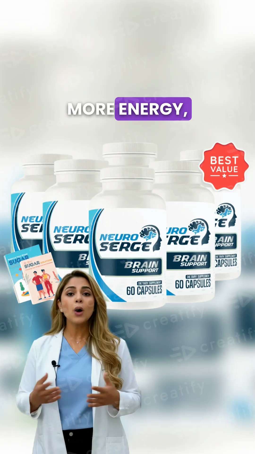 🛡️ 180-day guarantee. Return empty bottles. Full refund.
Most brain supplements offer 30 days. Neur...