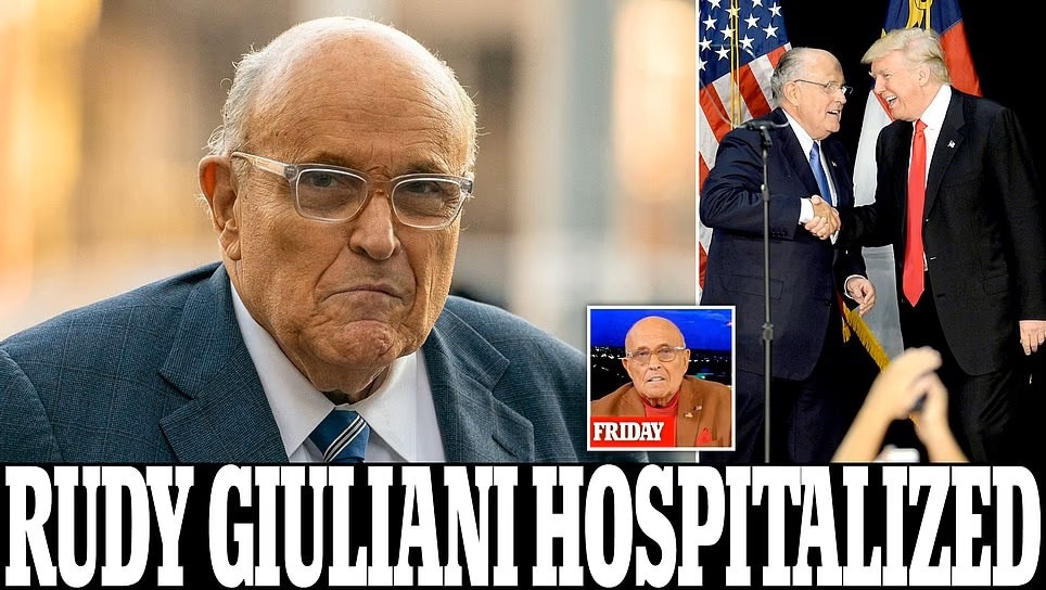 Rudy Giuliani, 81, in critical condition at Florida hospital as Trump shares sorrow at 'tragedy': 'A...