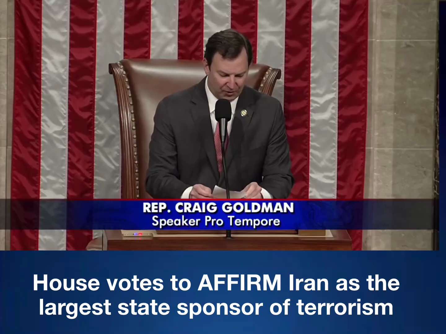 🚨 BREAKING: US House votes to AFFIRM Iran as the largest state sponsor of terrorism, 372-53...

......