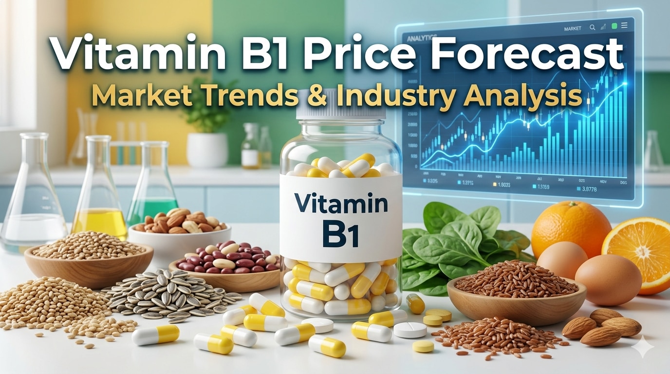 Vitamin B1 Price: Market Analysis and Future Forecast.

Vitamin B1 is widely used in pharmaceuticals...