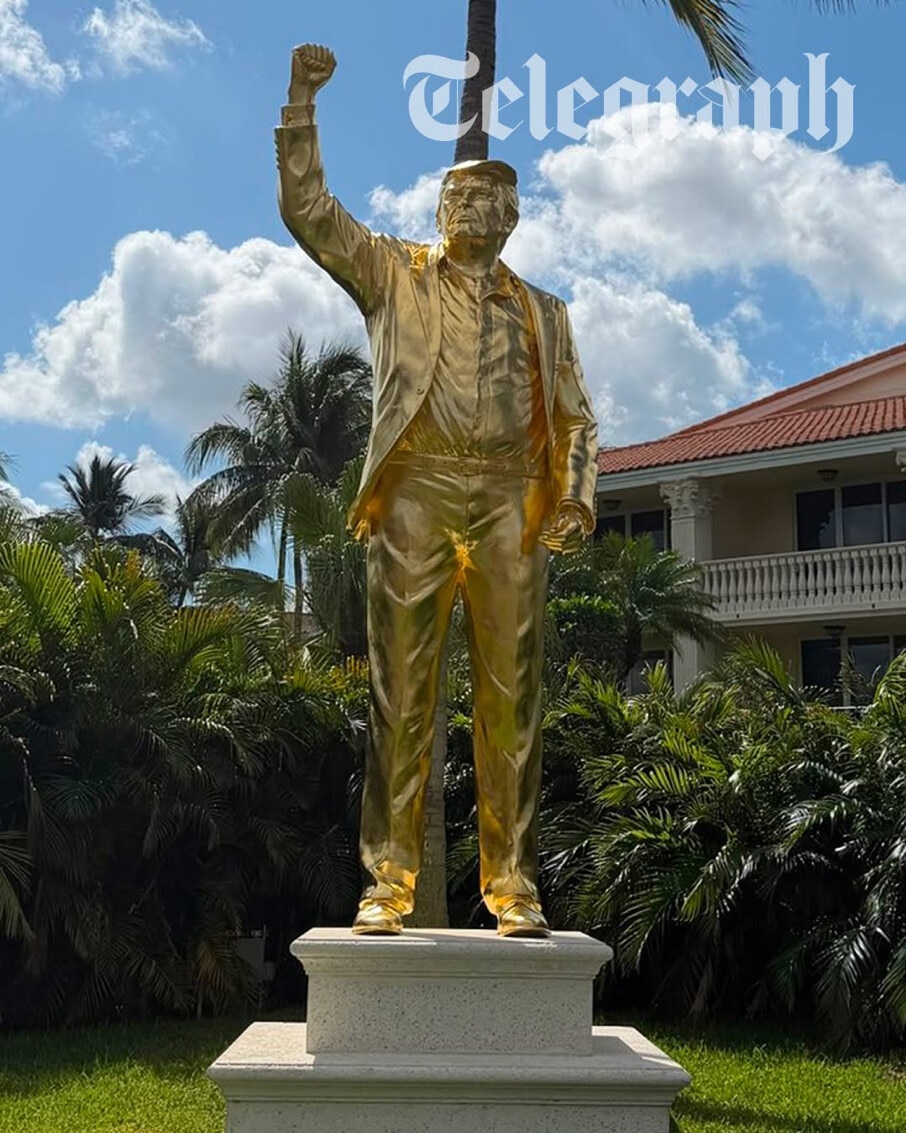 Donald J. Trump Truth Social May 15, 2026, 5:52 AM

This is a statue, now standing at Doral, that wa...