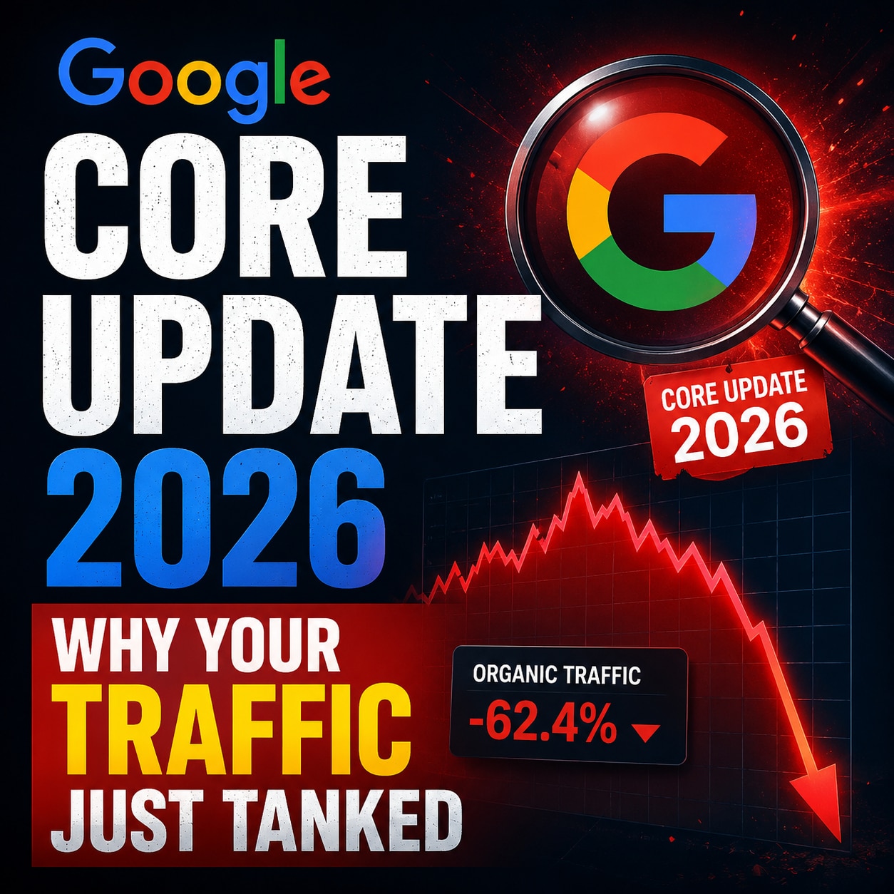 Google Core Update 2026: Why Your Traffic Just Tanked (and How to Get It Back)

Google just changed ...