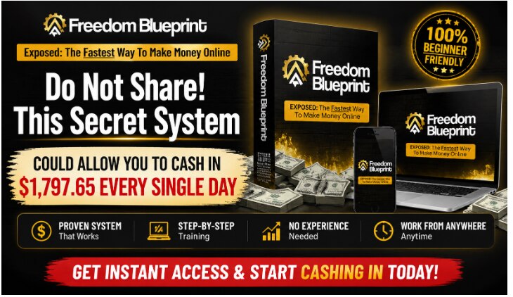 Freedom Blueprint Review: Can It Really Deliver Results?

When you first come across this program, y...