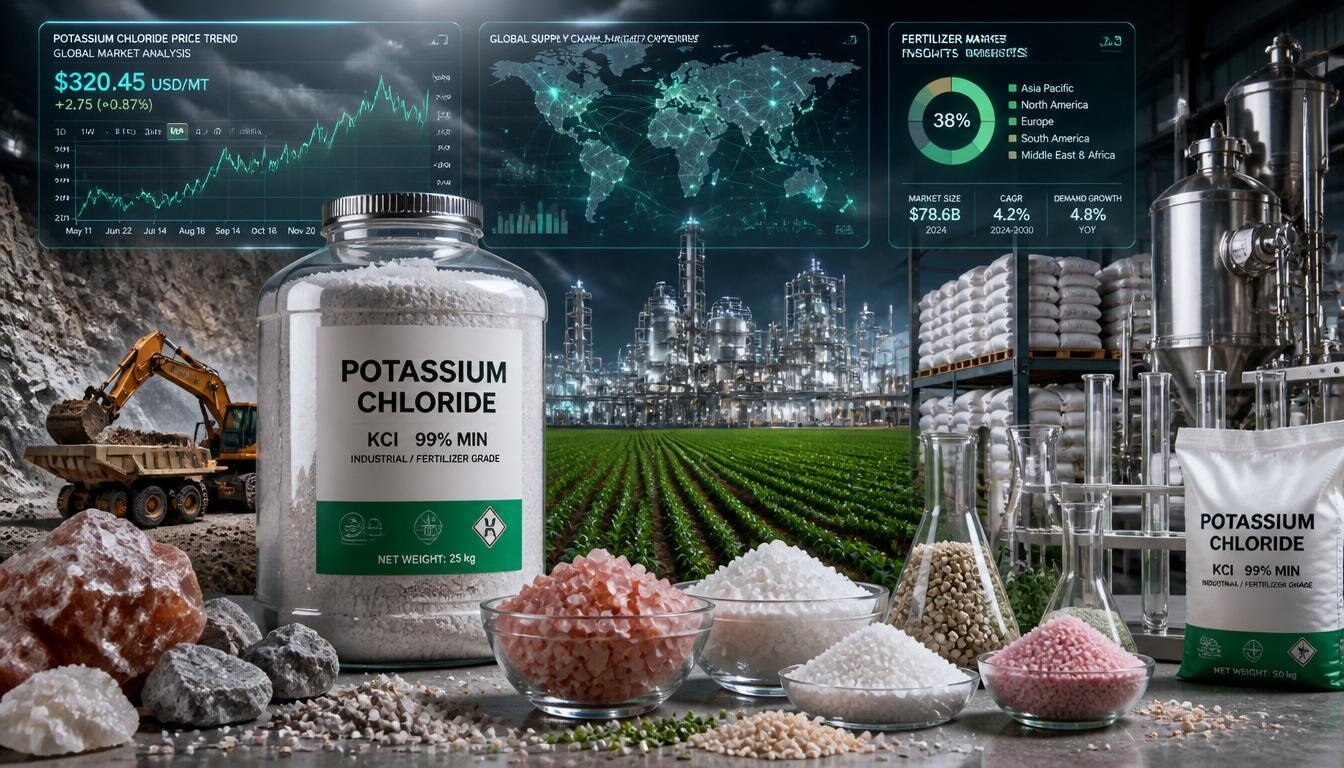Potassium Chloride Price Trend: Market Analysis, Current Prices, and Future Forecast.

Potassium Chl...