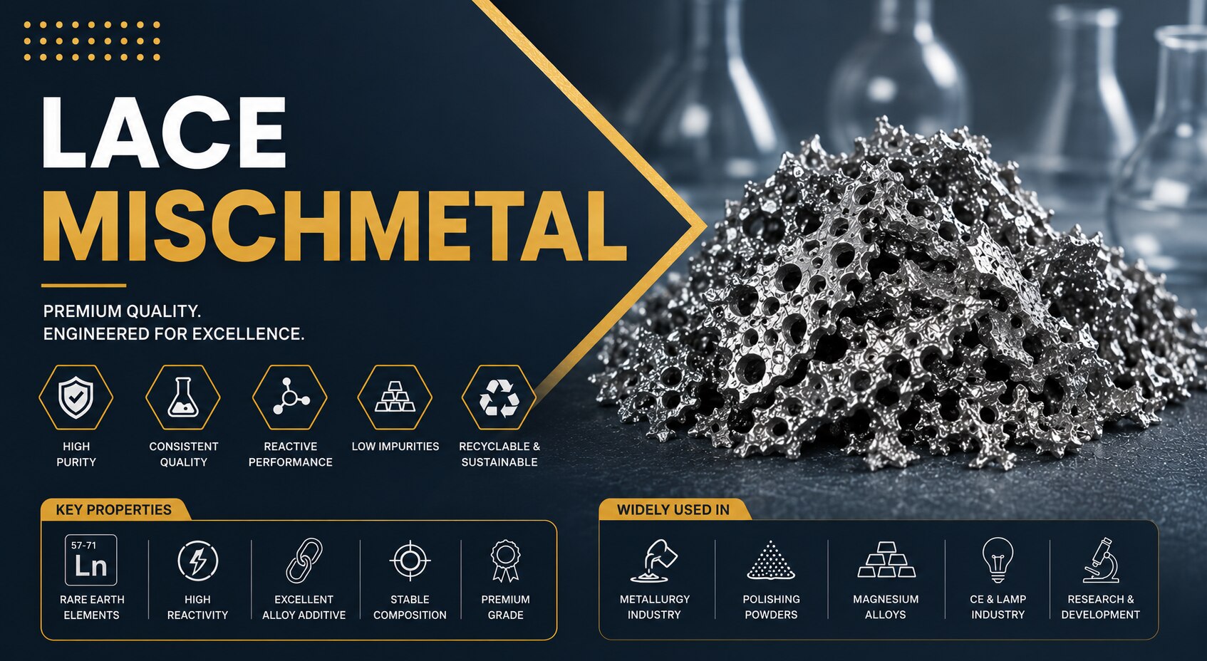Lace Mischmetal Price Trend: Market Insights, Demand, and Future Outlook
The Lace Mischmetal Price T...