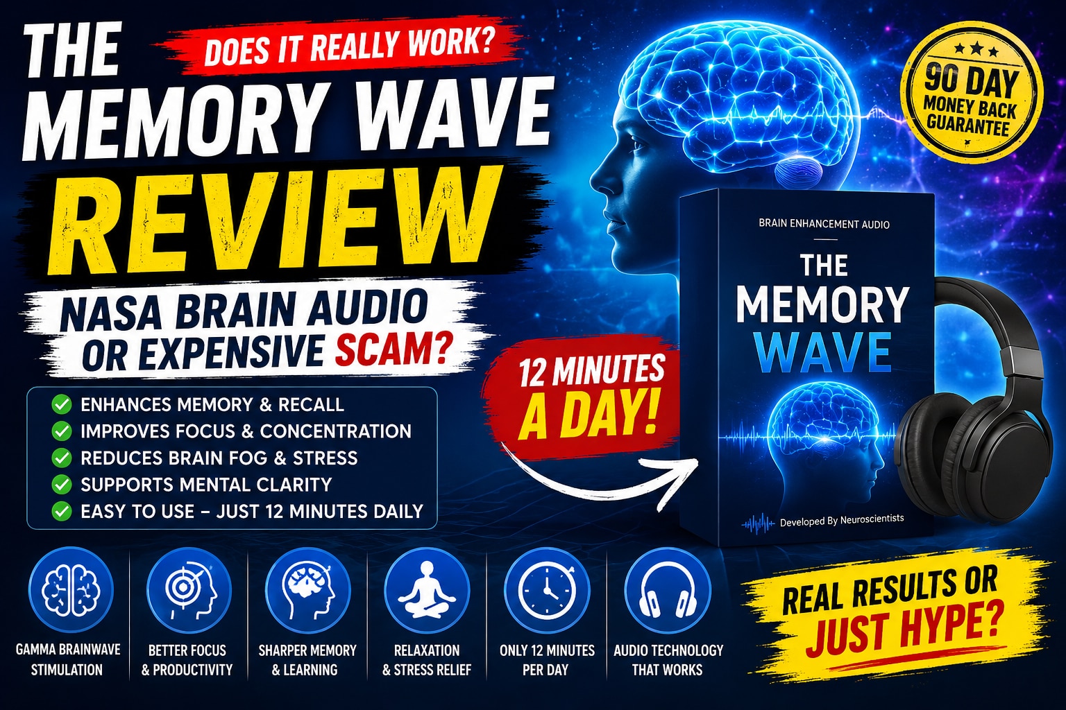 The Memory Wave Review: Brain Boosting Miracle Or Clever Marketing Trick?




Imagine driving to the...