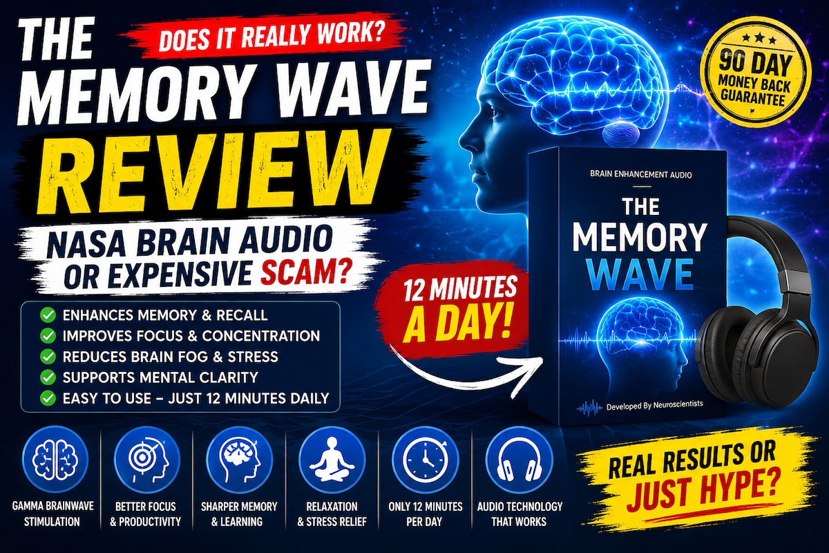 The Memory Wave Review: Brain Boosting Miracle Or Clever Marketing Trick?




Imagine driving to the...