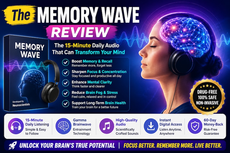 The Memory Wave Review: Boost Memory And Focus Naturally Today!




What if the biggest reason you f...