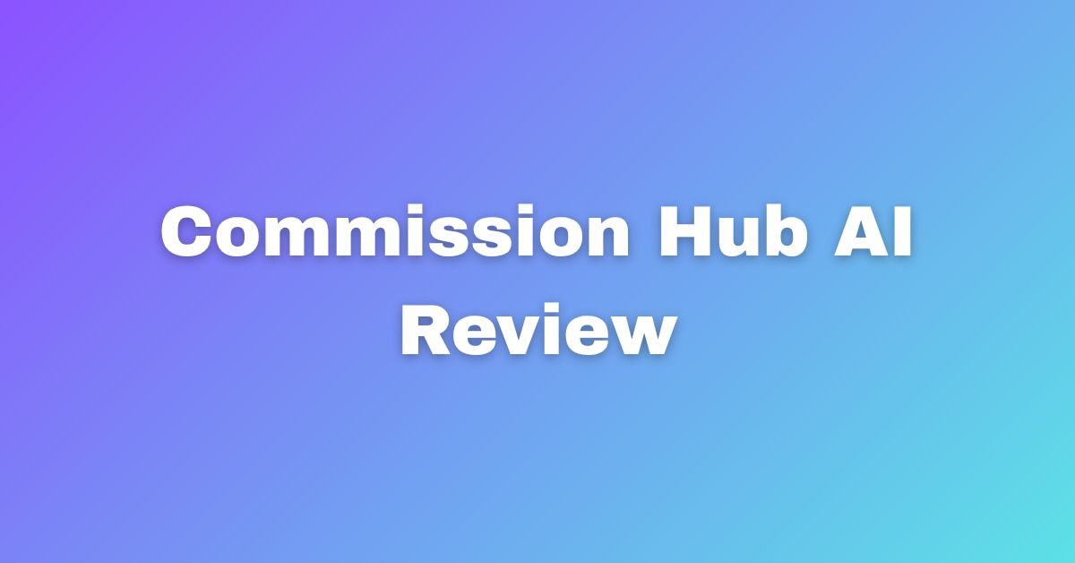Commission Hub AI Review Should You Buy It Today
The dream of affiliate marketing is simple: set up ...