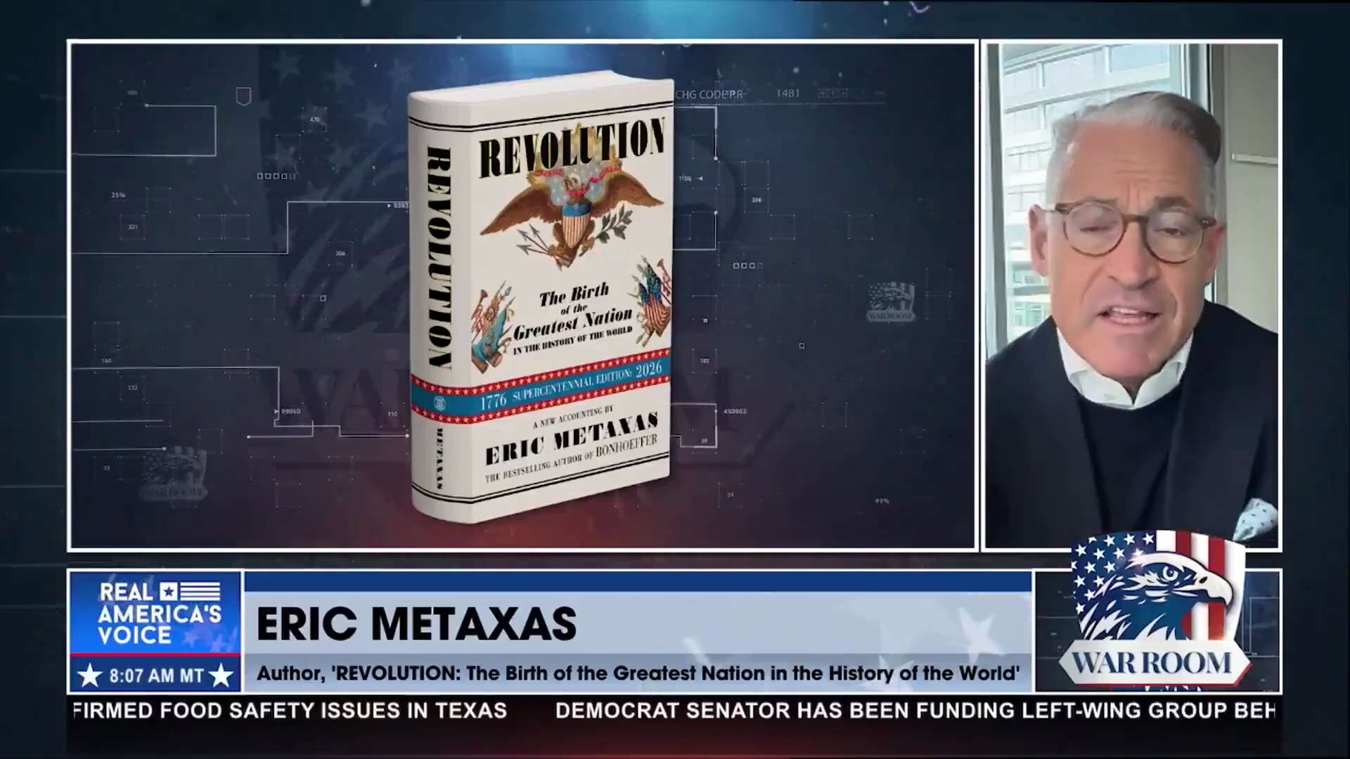 PRESIDENT TRUMP ENDORSES ERIC METAXAS’S NEW BOOK ‘Revolution: The Birth of the Greatest Nation in th...