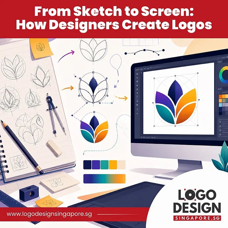 From Sketch to Screen: How Designers Create Logos — Logo Design Singapore



Every memorable brand b...