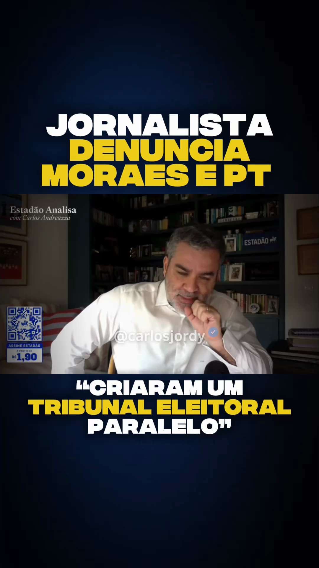 Alexandre de Moraes, em parceria com o PT, está transformando o STF em uma espécie de tribunal eleit...