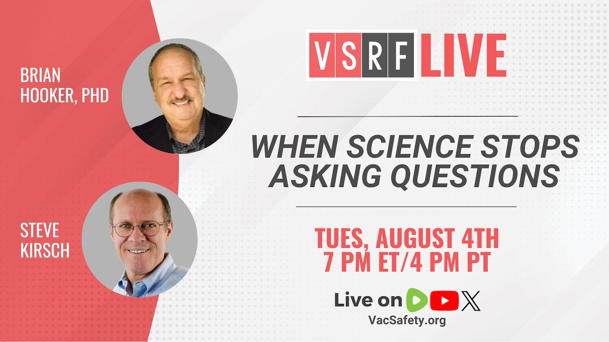 🚨 This Tuesday on VSRF Live!

Who decides what science gets published—and what gets buried?

Steve ...