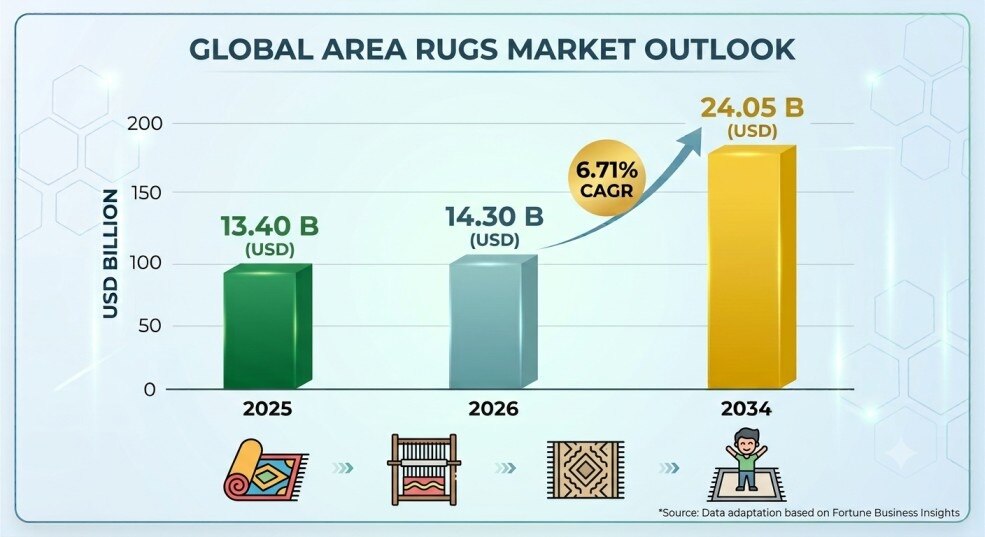 Area Rugs Market Size & Industry Outlook 2026–2034

The Area Rugs Market is experiencing steady grow...