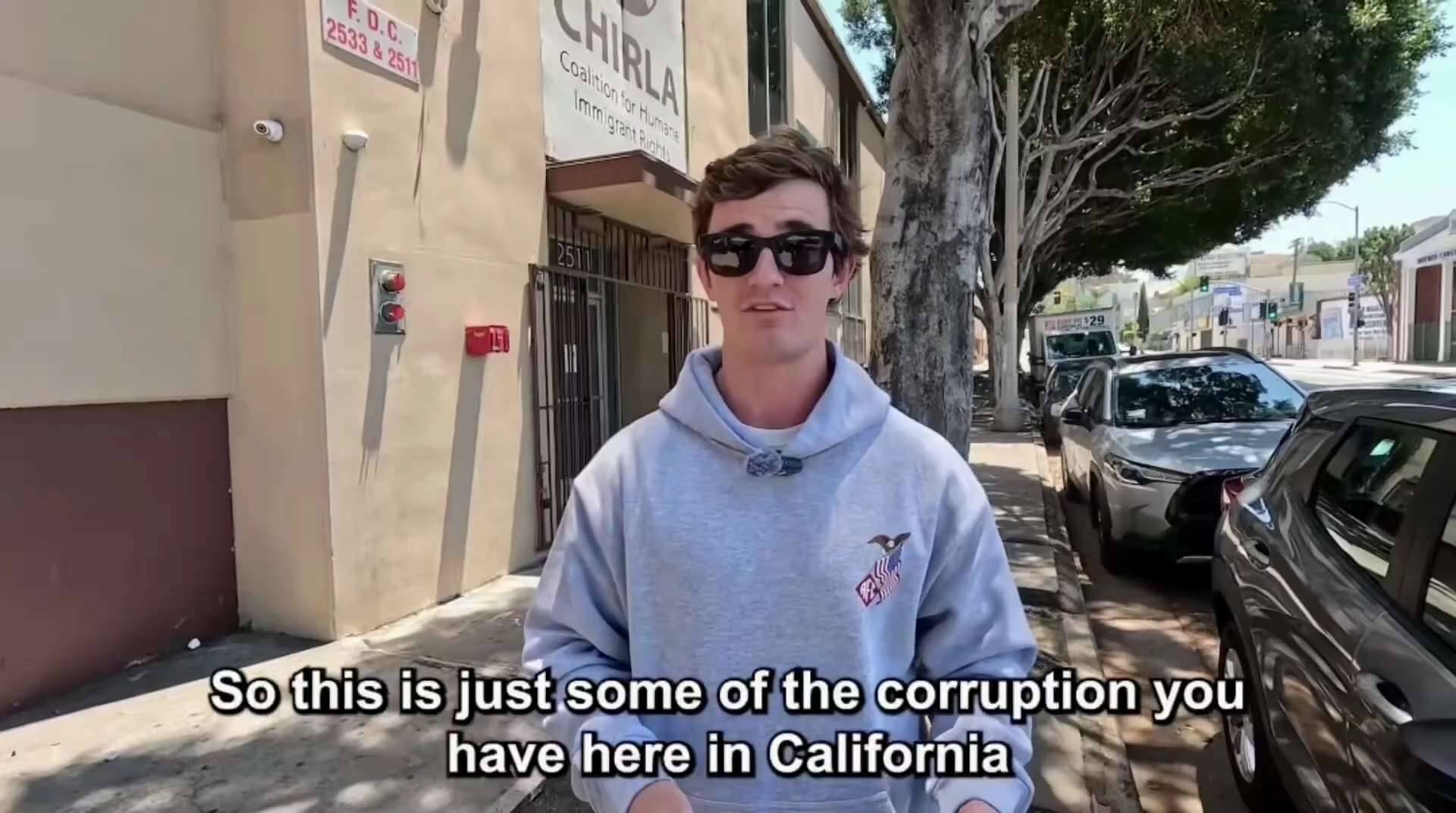 Nick Shirley goes to visit the nonprofit CHIRLA and shows proof Democrats have funneled them $80 mil...