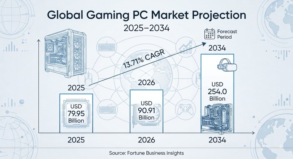 Gaming PC Market Research Report: Growth Forecast 2026–2034


The Gaming PC Market is expanding rapi...