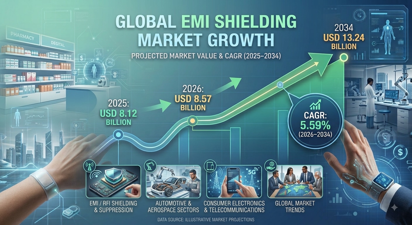 🚀 EMI Shielding Market: Global Size, Share, Trends and Forecast 2026–2034

The global EMI Shielding...