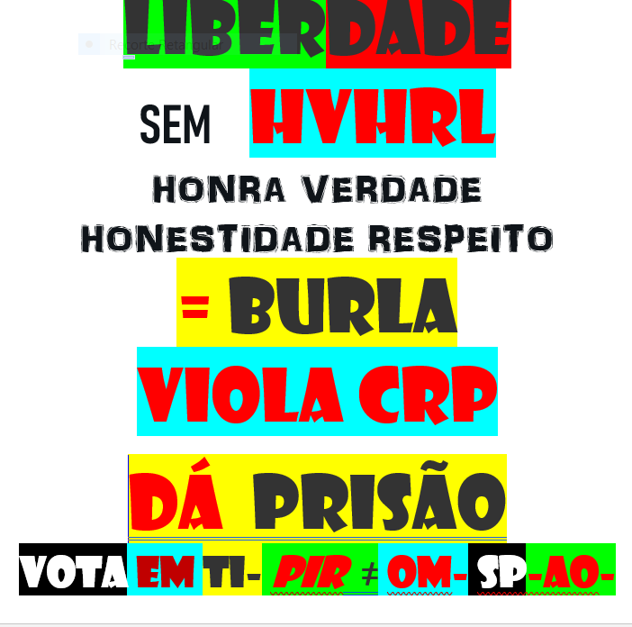 carlossilva17-PORTUGAL 8X cancelado CENSURA N1 EDD on GETTR: IMAGINANDO QUE IA CRIAVA 1 PR&Eacute;MIO DA LIBERDADE SEM...