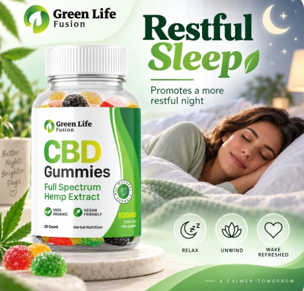 Green Life Fusion CBD Gummies

❗❗❤️Shop Now❤️❗❗

https://sites.google.com/view/green-life-fusion-cbd...