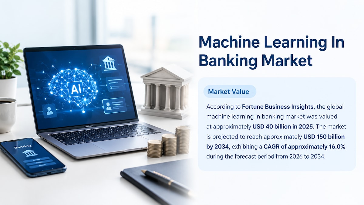 Machine Learning in Banking Market Size, Share, Growth, and Industry Analysis, 2026-2034

According ...