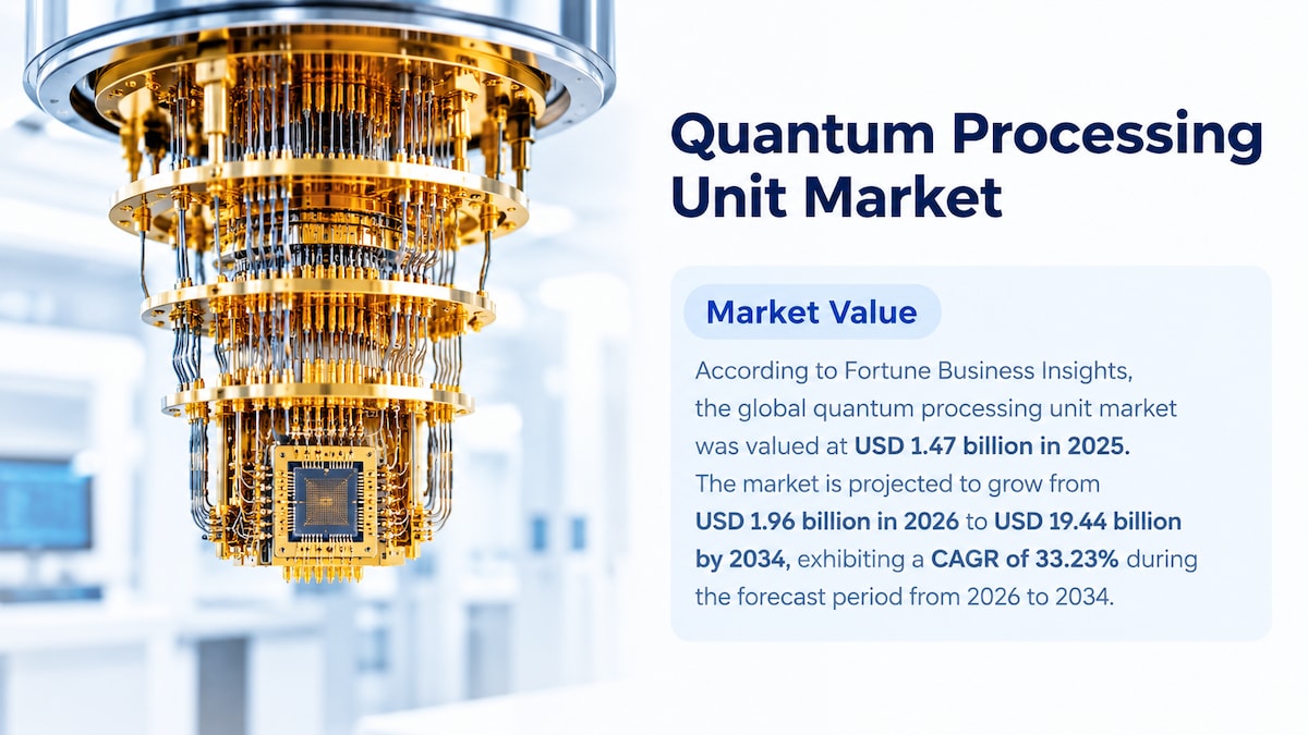 Quantum Processing Unit Market Size, Share, Growth, and Industry Analysis, 2026-2034

According to F...