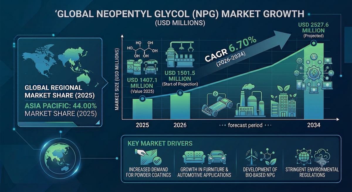 Neopentyl Glycol Market: Industrial Applications & Future Growth Prospects

According to Fortune Bus...