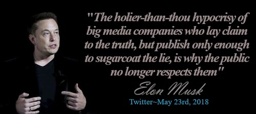 #ICYMI What #elonmusk said about the #fakenewsmedia in 2018 is #worthrepeating | #maga #maga2024 #americafirst 
#letsgobrandon