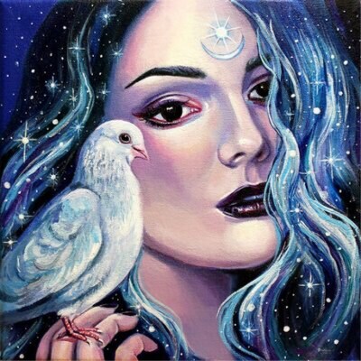 Goddess. Chooses goodness,truth&light.Repulsed by negative energy&evil.We must always take a peaceful stand against it b...