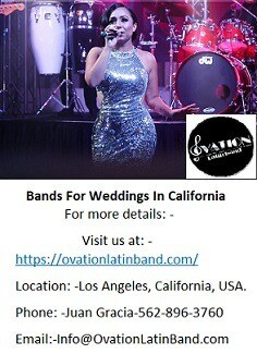 Ovation Latin Bands For Weddings In California at nominal rate.
Ovation Latin Band is the most ackno...