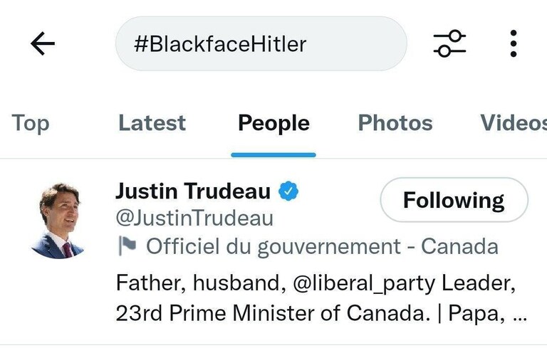 #BlackfaceHitler