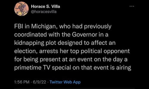 FBI is nothing but a domestic terror institution for the Deep State. 

https://twitter.com/horaces...