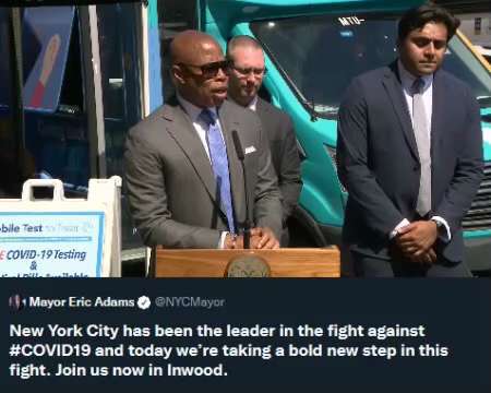 Le maire de NY annonce le #vaccin #obligatoire pour les #enfants à la rentrée? 
Le maire de #NewYork...