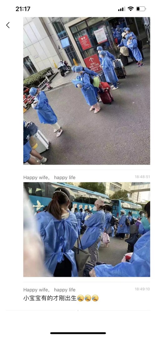 在邪恶的 #中共 统治下 什么可怕的事情都可能发生
 无锡人民医院产房里发现了一个阳性
整个所有孕产妇要被拉去隔离了
还有孩子 ，最后人手一个娃
#中共病毒  #方舱医院