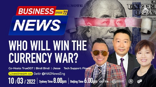 10.03.2022. Business News-Who will win the currency war? Co-Hosts:  BindiBindi Jesse True007    