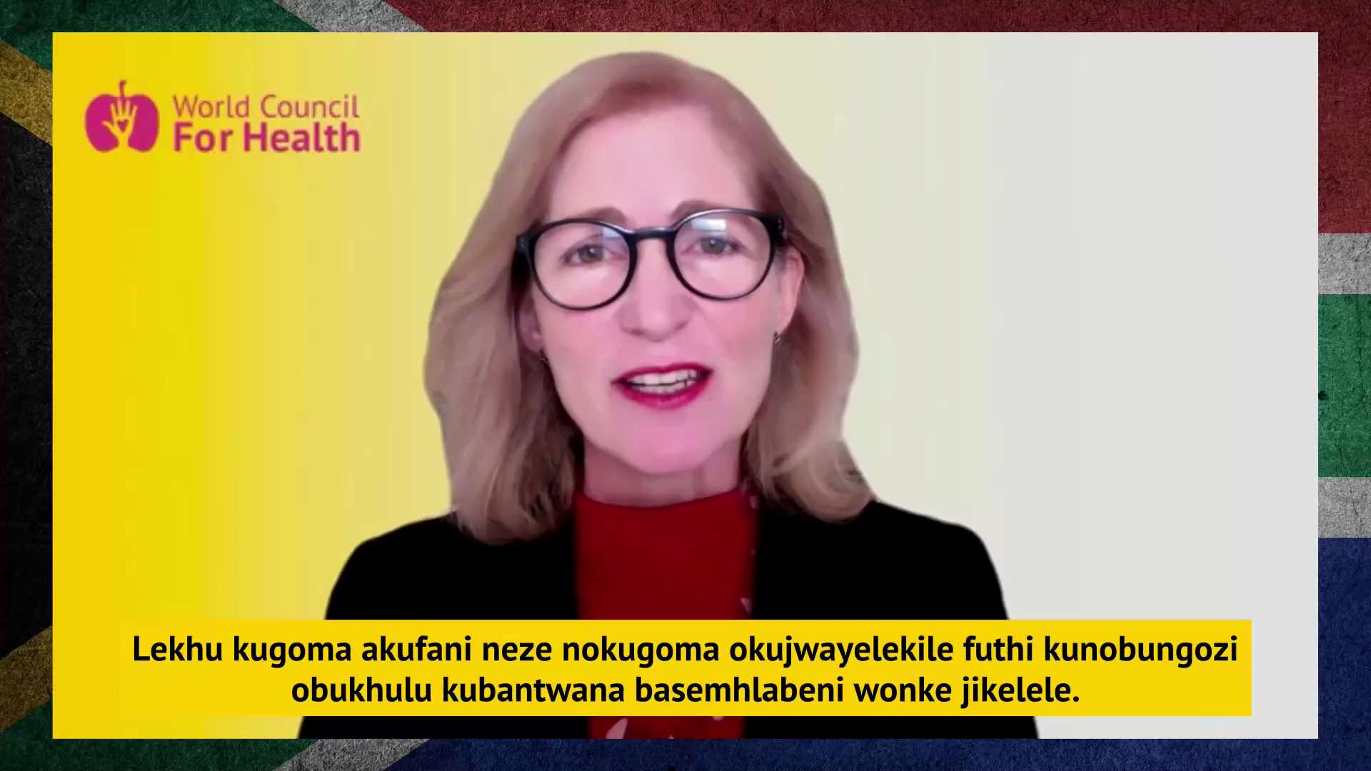 A Message for the Parents of Young Children in South Africa from the World Council for Health

Pleas...