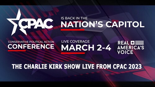 Real America's Voice (RAV) 🇺🇸 on GETTR : THE CHARLIE KIRK SHOW LIVE FROM CPAC 2023