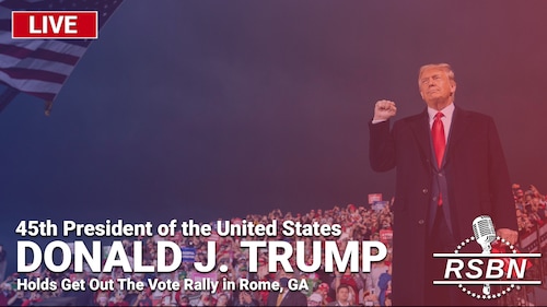 LIVE: President Trump Holds a "Get Out The Vote Rally" in Rome, GA - 3/9/24